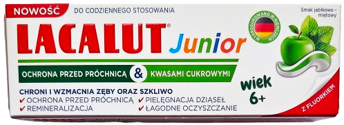 Зубная паста Lacalut Junior для детей 6+ 