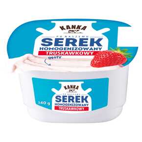 Kanka Homogenized strawberry cheese 