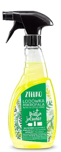 Zielko Płyn do czyszczenia lodówki i mikrofali mięta i jałowiec