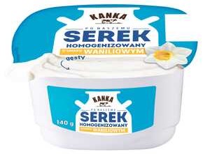 Kanka Homogenized cheese with vanilla flavor 