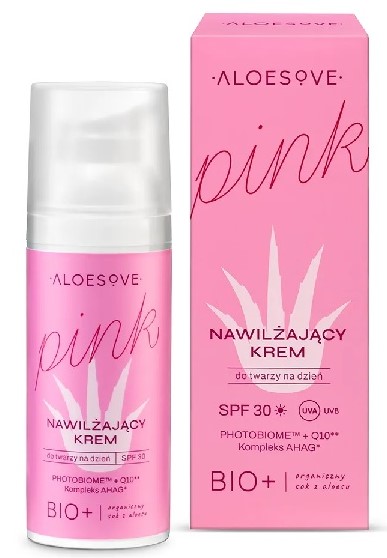 Дневной увлажняющий крем для лица Aloe Pink SPF30 