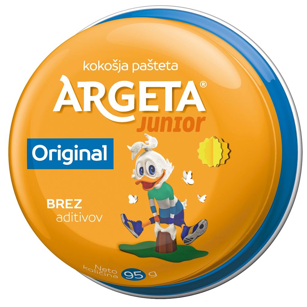 Argeta Pasta z kurczaka junior bezglutenowa