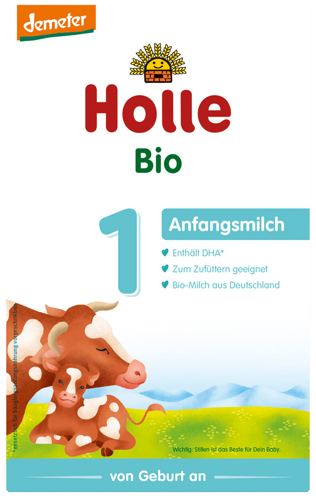 Holle Organic Milk 1 с рождения 