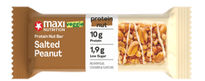 Vegetarisches Proteinriegel mit gesalzenem Erdnussgeschmack 