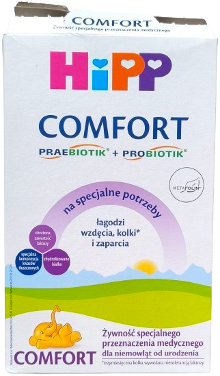 HiPP COMFORT , żywność specjalnego przeznaczenia medycznego dla niemowląt