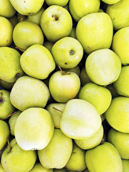 Manzanas doradas deliciosas  