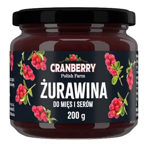 Cranberry Żurawina do mięs i serów