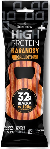 Sokołów High Protein kabanosy  drobiowe