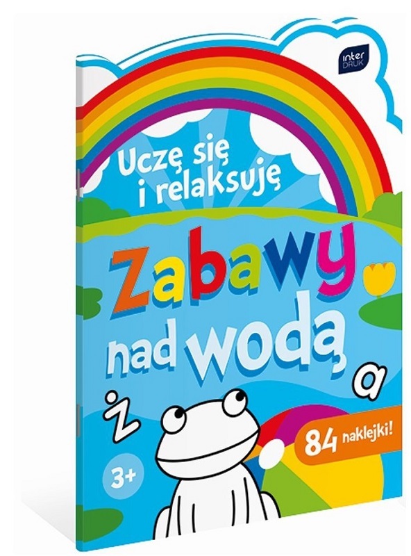 Interdruk Uczę się i relaksuję  Zabawy nad wodą Kolorowanka z naklejkami