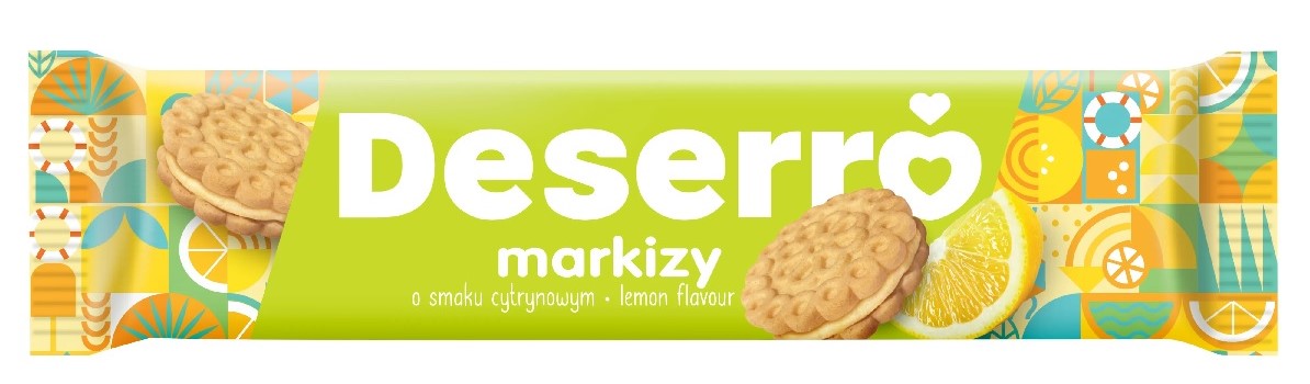 Cukry Nyskie Markizy Deserro  o smaku cytrynowym