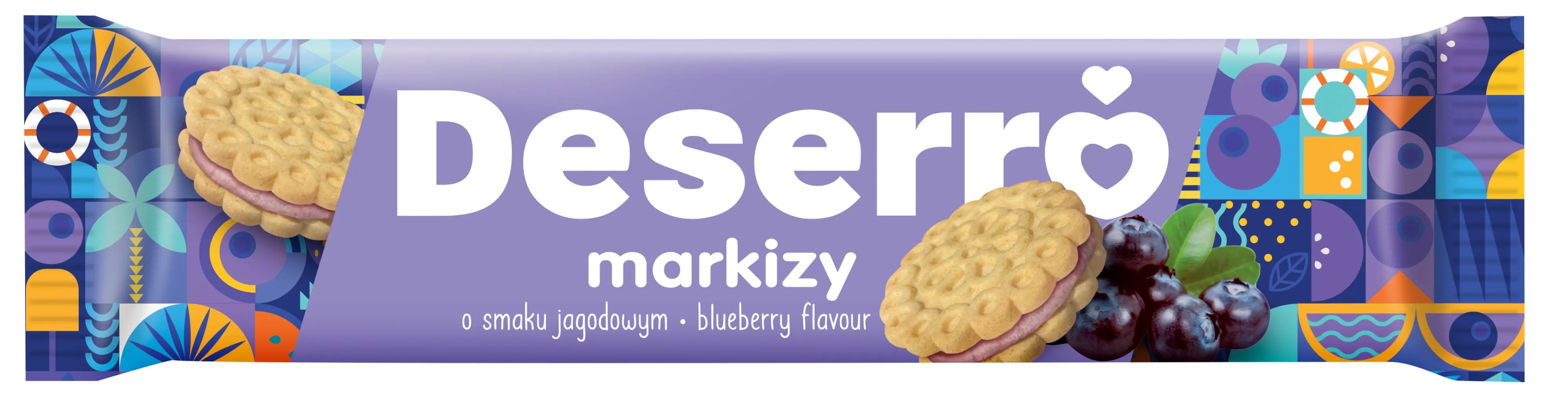 Cukry Nyskie Markizy Deserro o smaku jagodowym