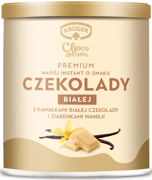 Kruger Chocodelissia Napój  instant o smaku czekolady białej