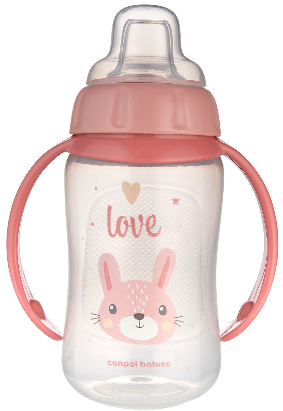 Canpol Babies vaso de entrenamiento con pico blando 320 ml 