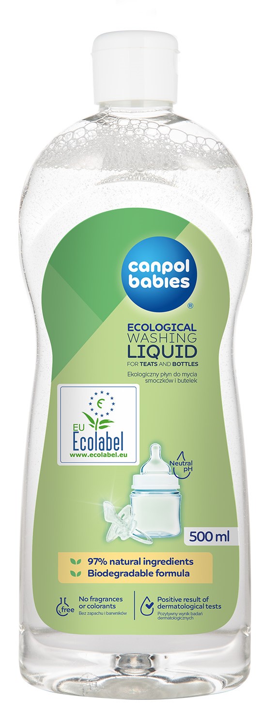 Canpol Babies Líquido ecológico para el lavado de chupetes y biberones 