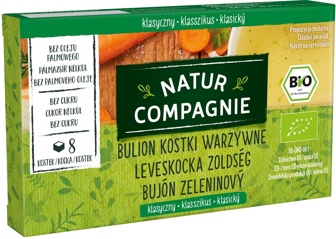 Natur Compagnie Vegetable cubes without added sugars BIO 