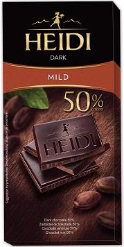 Heidi Dark Chocolate 50%  