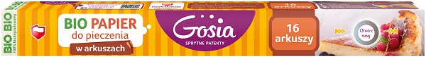 Gosia baking paper in sheets 38x42cm, 16 pcs. 