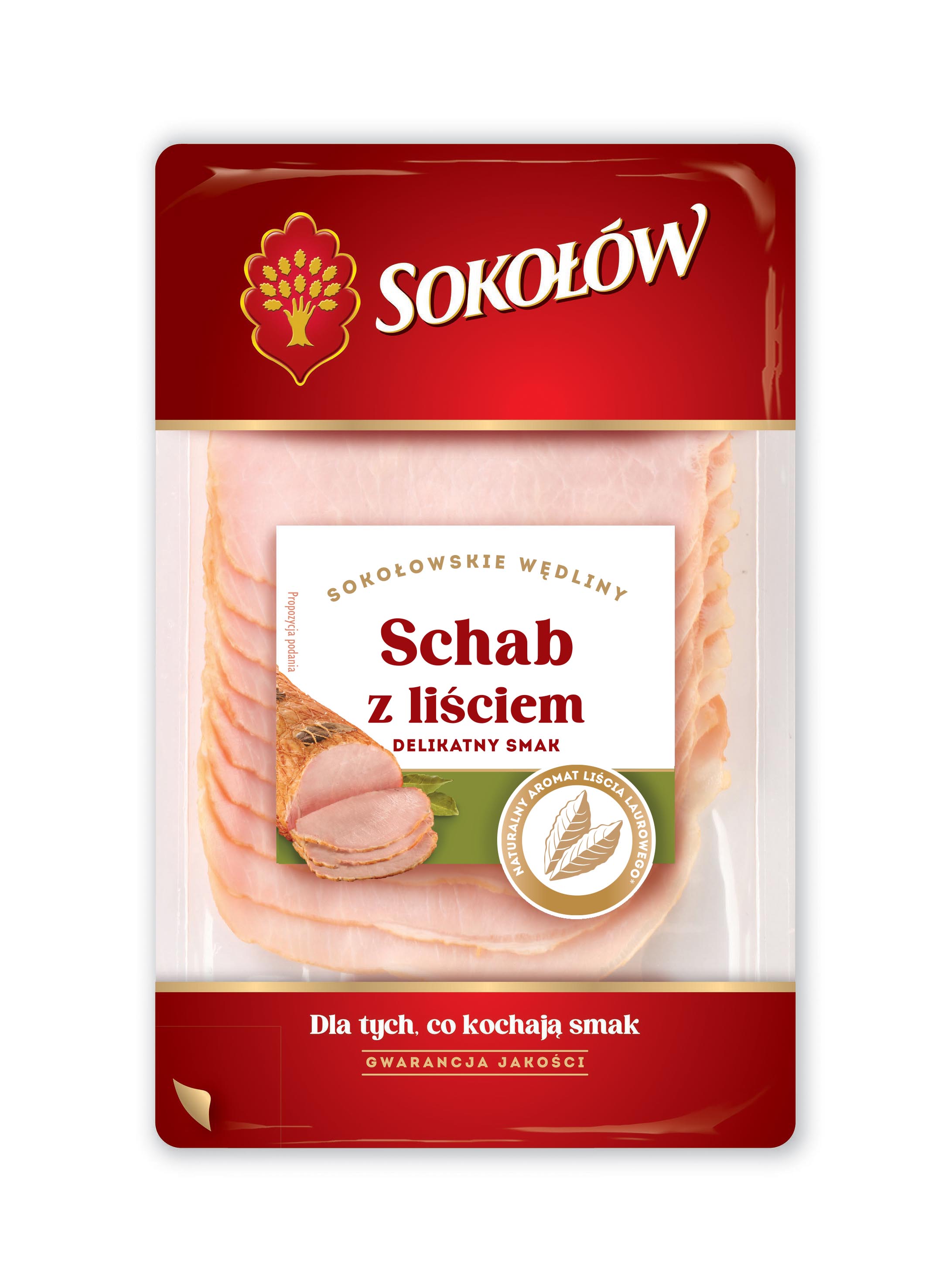 Sokołów Schweinelende mit Blatt  