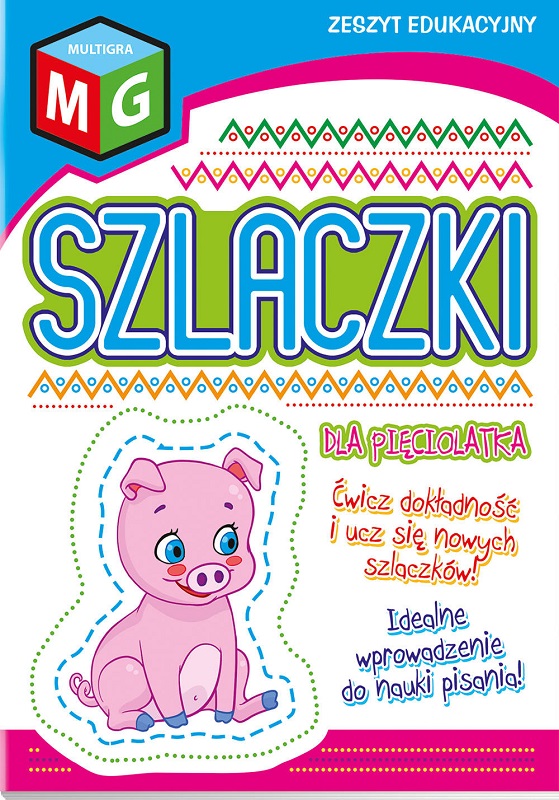Multigra Szlaczki dla pięciolatka Zeszyt edukacyjny