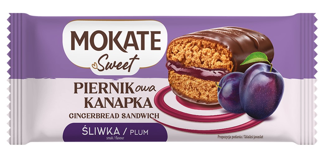 Mokate Plum gingerbread sandwich  