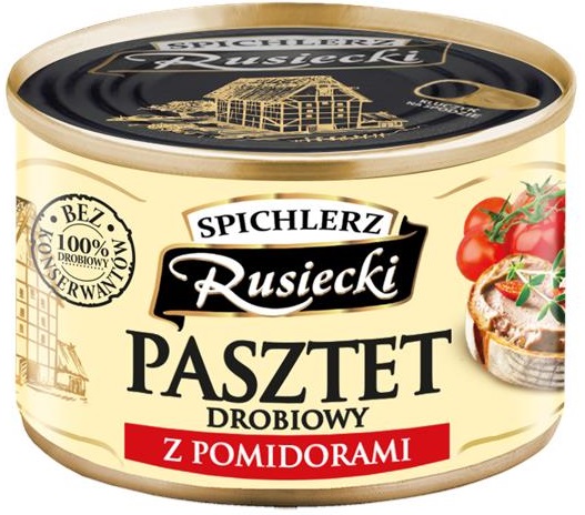 Spichlerz Rusiecki Chicken pate with tomatoes 