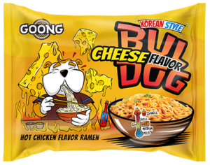 Goong Bulldog Instant cheese dish  