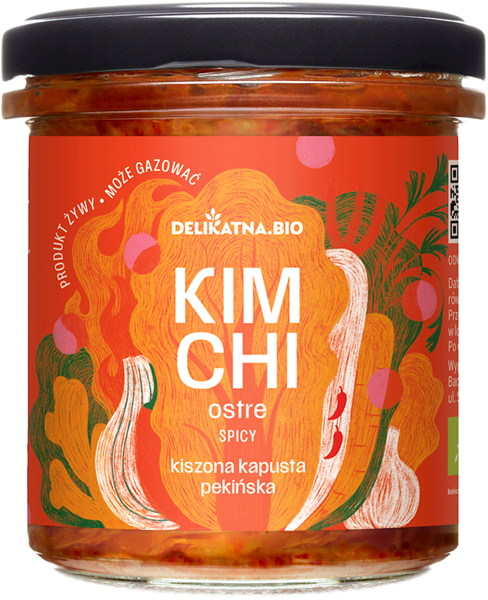Delikatna Kimchi ostre BIO