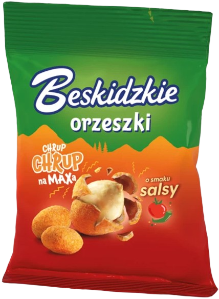Beskidzkie Orzeszki o smaku salsy