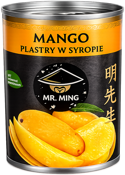 Mr. Ming Mango plastry w syropie