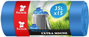 Kuchcik Worki na śmieci 35l