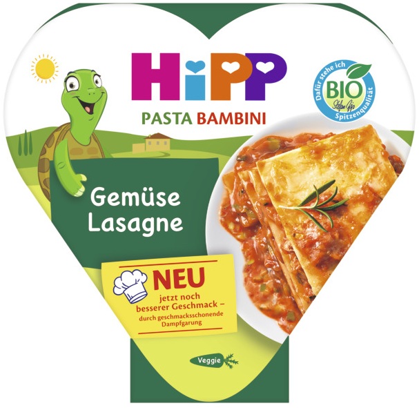 HiPP BIO Lasagne z warzywami