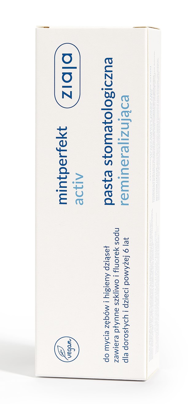 Ziaja Activ pasta do zębów  reminalizująca