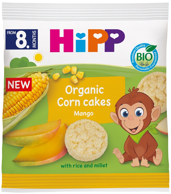 HiPP BIO Ekologiczne wafelki zbożowe mango od 8. miesiąca 23 g