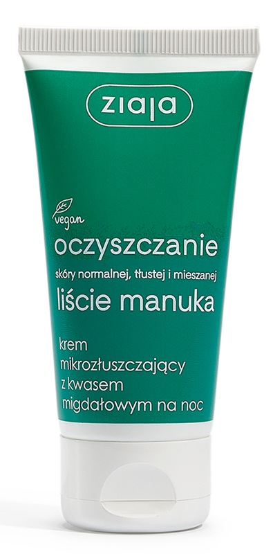 Ziaja krem mikrozłuszczający z kwasem migdałowym na noc