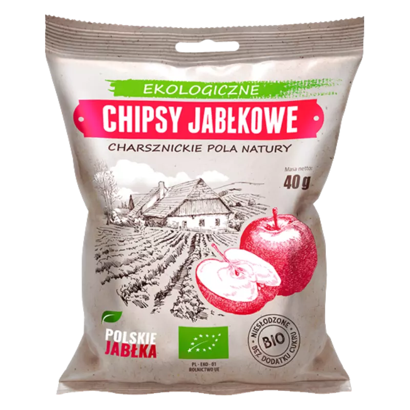 Charsznickie Pola Natury Ekologiczne chipsy jabłkowe