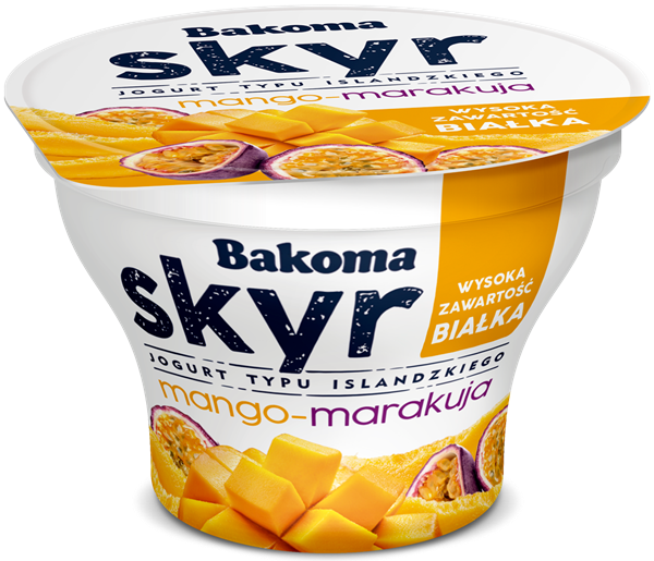 Bakoma Skyr Jogurt typu islandzkiego mango-marakuja