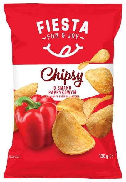 Fiesta Chipsy o smaku paprykowym