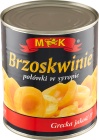 MK Brzoskwinie połówki w lekkim