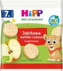 HiPP Jabłkowe wafelki ryżowe BIO