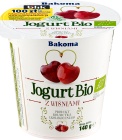 Bakoma Jogurt BIO wiśnia