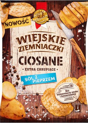 Wiejskie Ziemniaczki Ciosane Chipsy