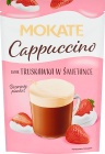 Mokate Cappuccino o smaku truskawki