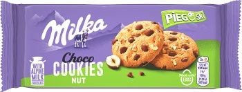 Milka Pieguski ciastka  z czekoladą i orzechami