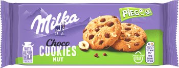 Печенье Milka Pieguski с шоколадом и орехами