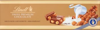 Lindt czekolada z orzechami