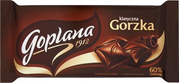Goplana czekolada gorzka