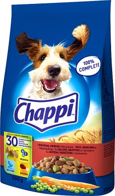 Chappi Dry dog food with beef and poultry