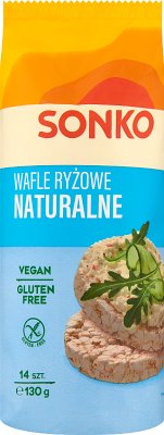 Sonko wafle ryżowe  naturalne