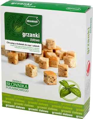 croutons for soups herbal