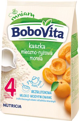 BoboVita kaszka mleczno-ryżowa morela